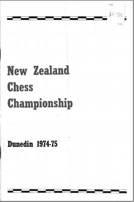 NZ Championship, Dunedin 1974-75