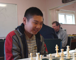 Daniel Shen, winner of the Qualifiers'.