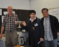 Paul Garbett, Luke Li and Peng Kong Chan