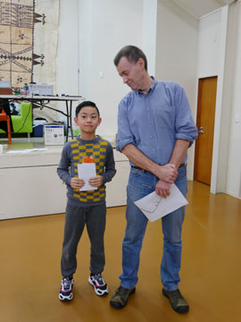 Felix Xie with Neil Gunn