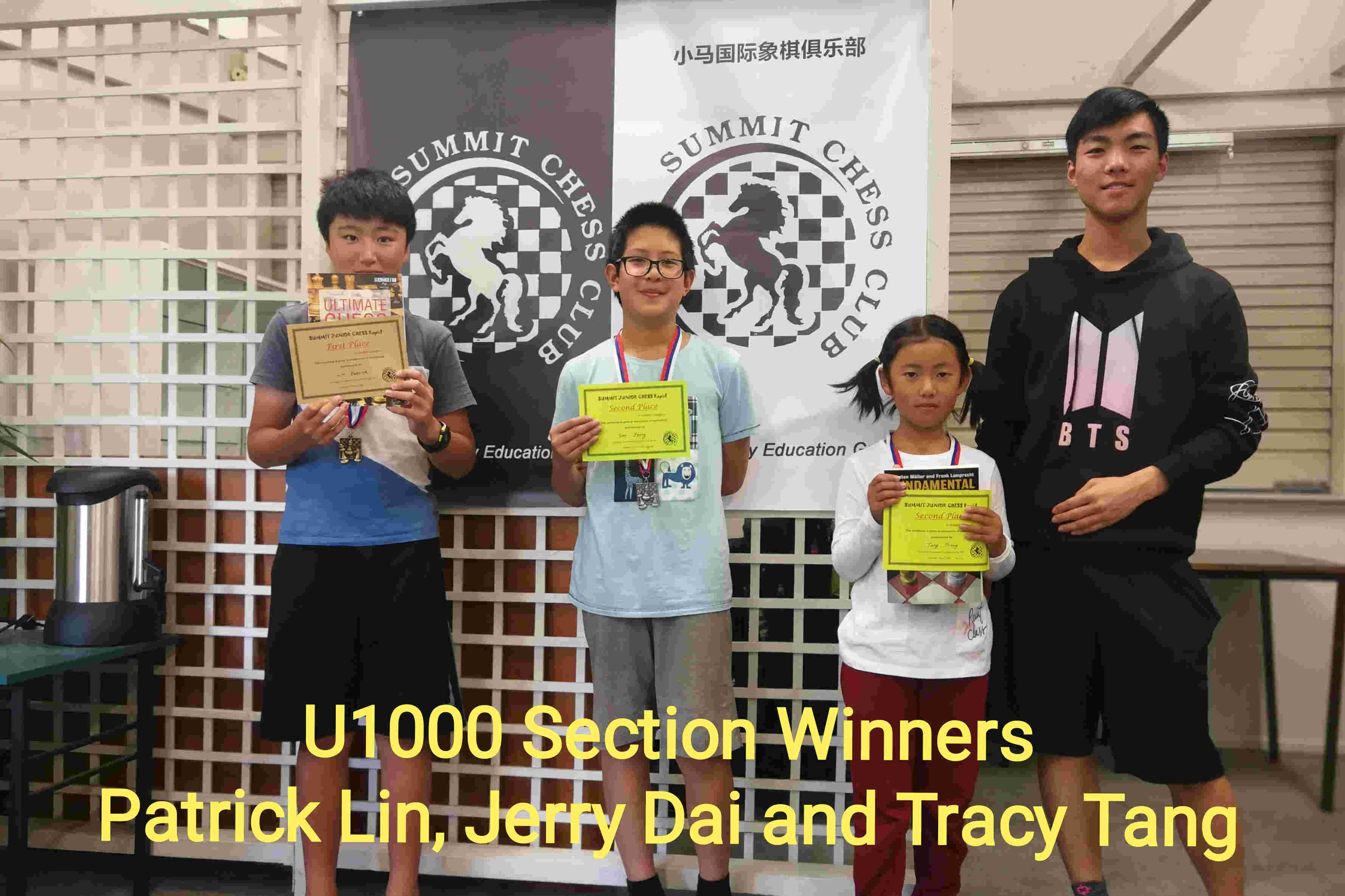 U1000 Section Winners