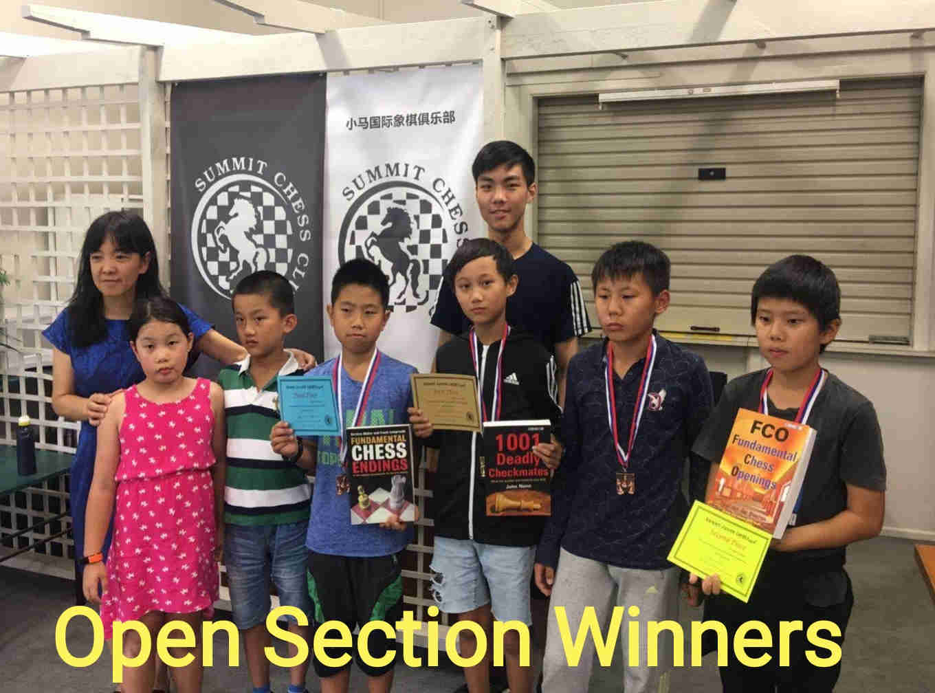 Open Section Winners