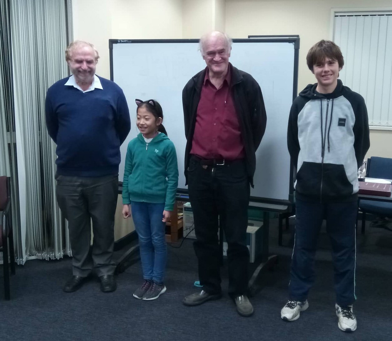 Bob Gibbons, Isabelle Ning, William Lynn, Oliver Picken