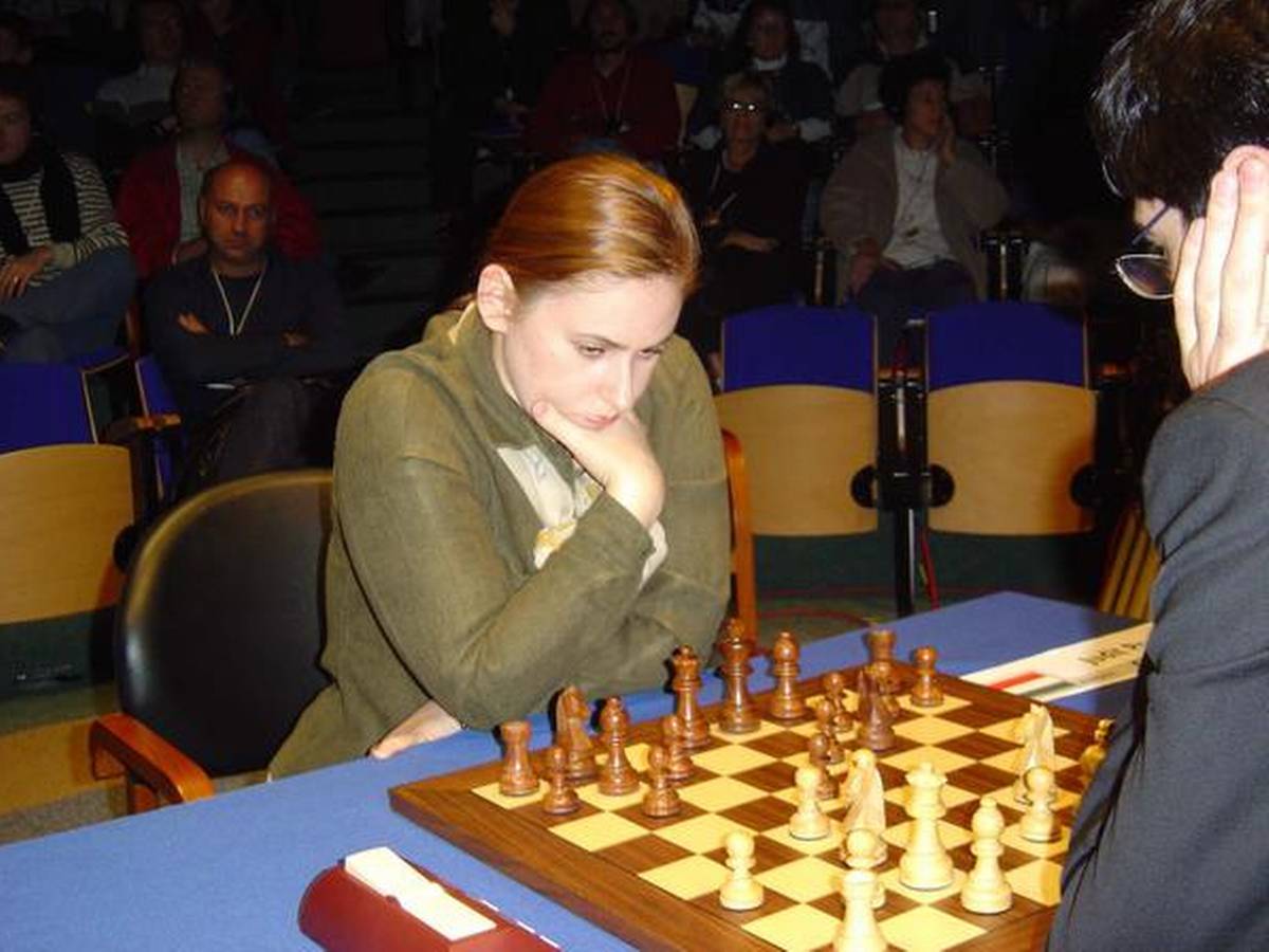 Judit Polgar and Viswanathan Anand