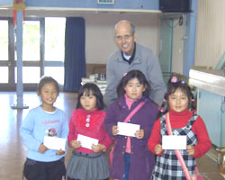 NZ Girls under-8 champions with John Francis