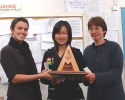 Natasha Fairley, Judy Gao, and Helen Milligan