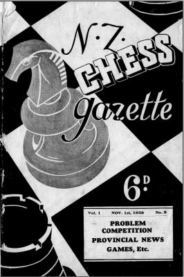 NZ Chess Gazette Nov 1938