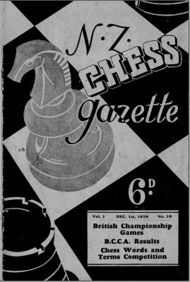 NZ Chess Gazette Dec 1938